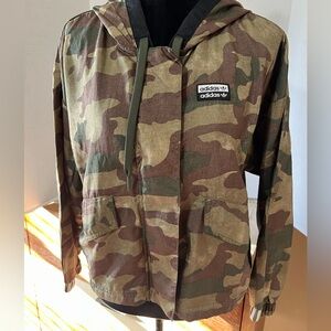 Adidas Women Camouflage Hoodie
